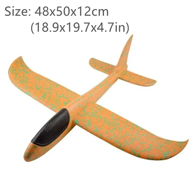 

Large Foam Aircraft Model Plane Flying Glider Toy Hand Throw Airplane Outdoor Toys for Children Boys Girls Gift