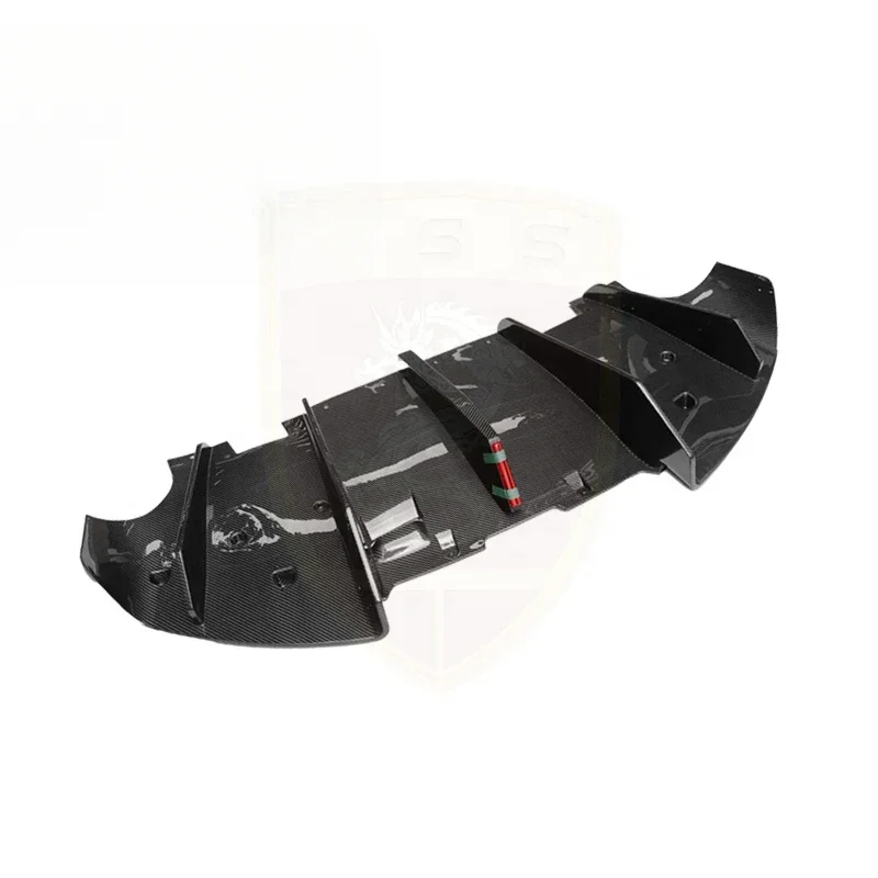 KQX Dry Carbon Rear Bumper Diffuser Lip, Precise Fit for Lotus Emira