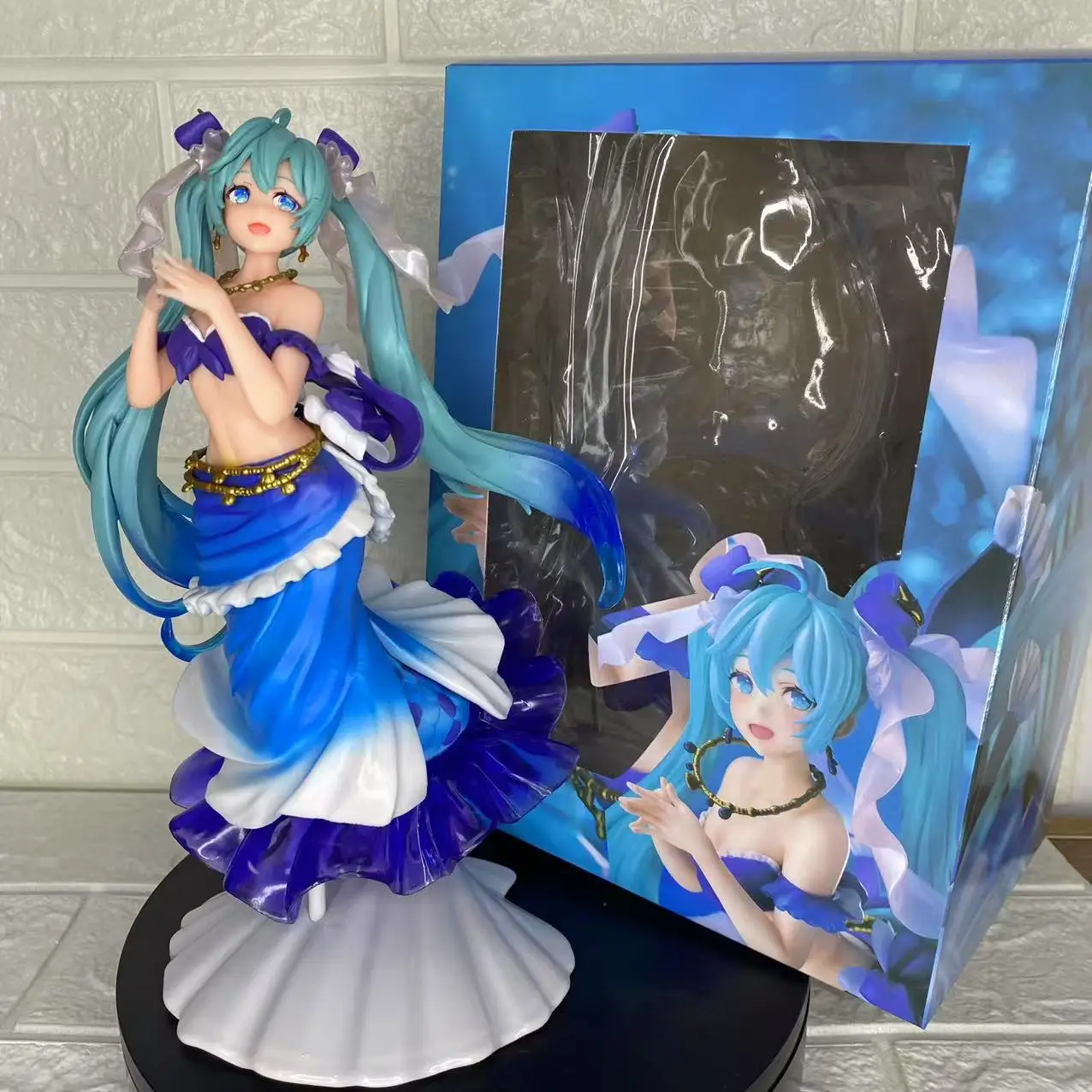 estatua-colecionavel-hatsune-miku-sereia-conto-de-fadas-pais-das-maravilhas-cao-de-orelhas-grandes-cereja-anime-23cm