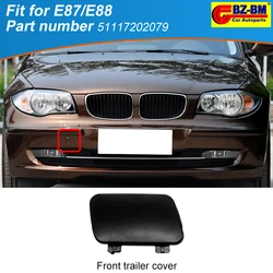 Front Bumper Trailer Cover Tow Hooks For BMW E87 E88 Series 51117201202 51117202079