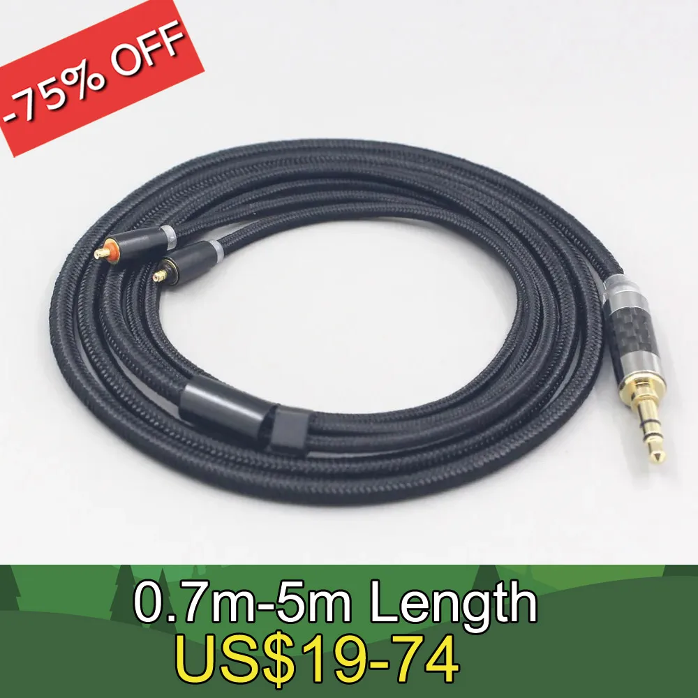 

2,5 мм XLR 4,4 мм сверхмягкий нейлоновый кабель для наушников OFC для UE Live UE6Pro Lighting SUPERBAX IPX наушники LN007550