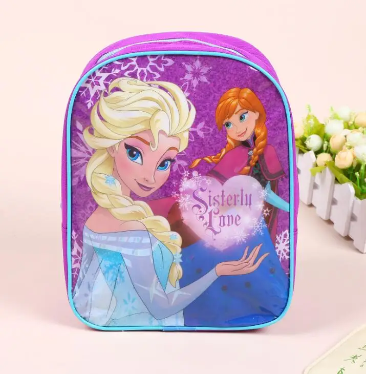 Disney Cartoon Cars Kds Backpack Toy School Bag Children's Gifts Backpack Boy Girl Baby Student Bags