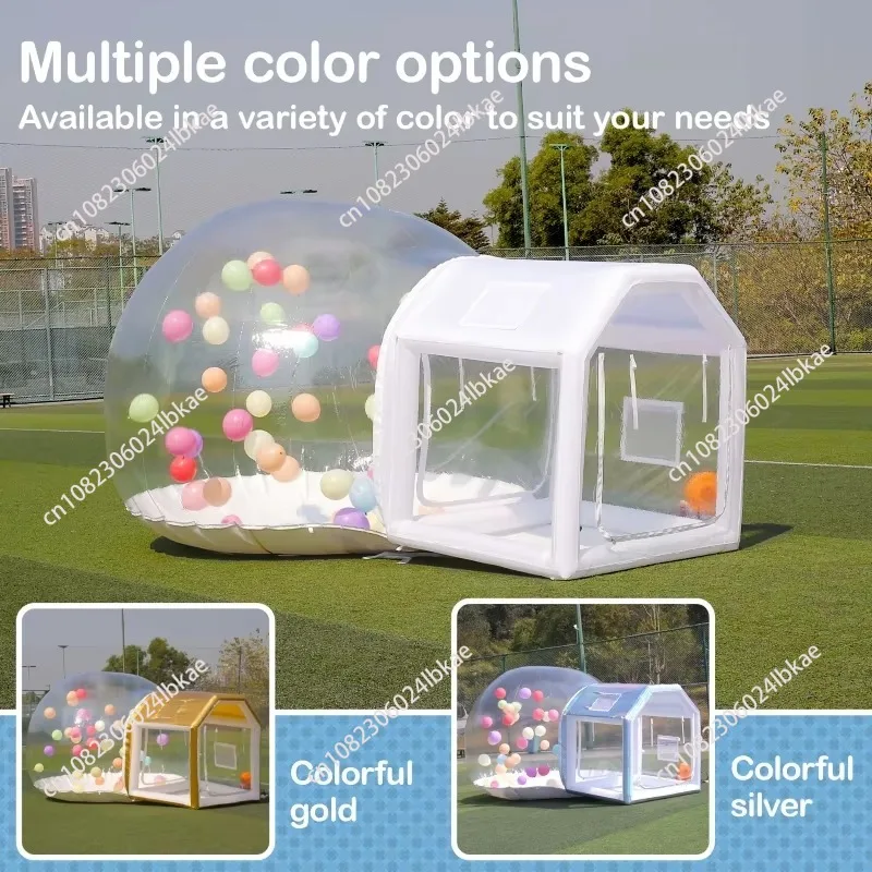 

Portable Inflatable Bubble Tent Transparent Children's Inflatable Bubble House