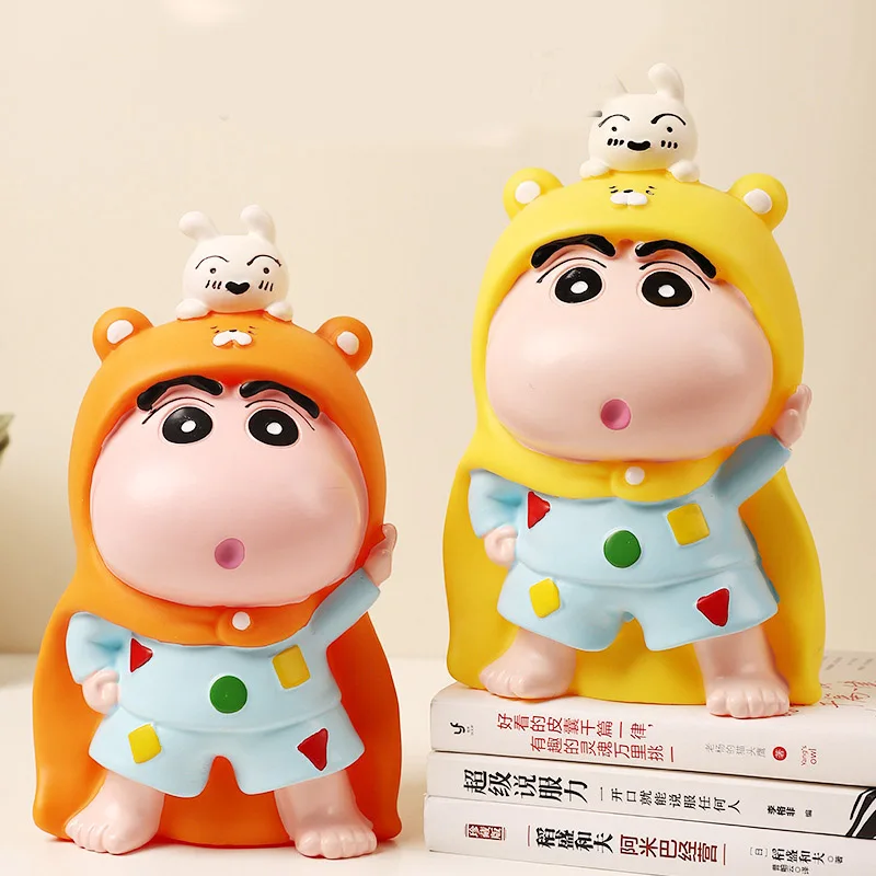 

Kawaii Crayon Shin Chan копилка аниме кукла банка для хранения монет креативное украшение для рабочего стола анти-осенние аксессуары подарки детская игрушка