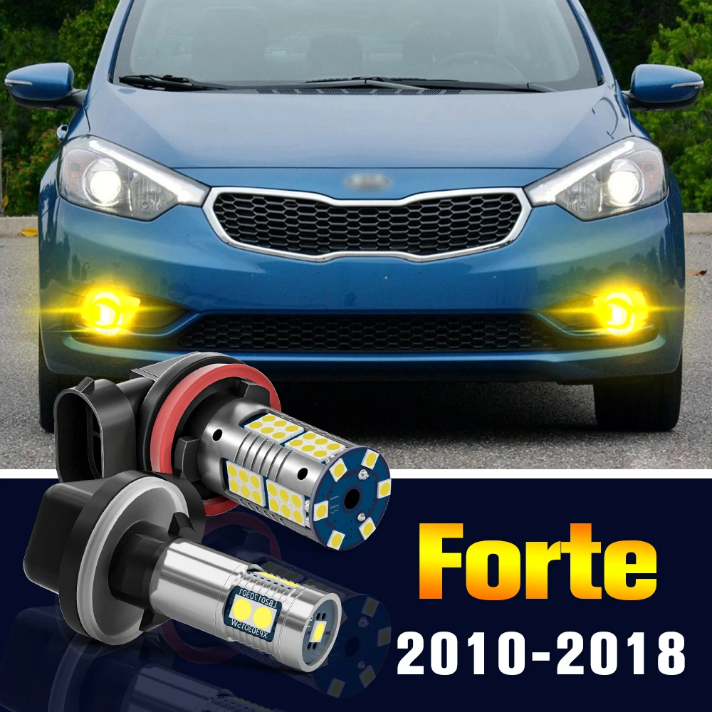 

2pcs LED Fog Light Bulb Lamp For Kia Forte 2010-2018 2011 2012 2013 2014 2015 2016 2017 Accessories