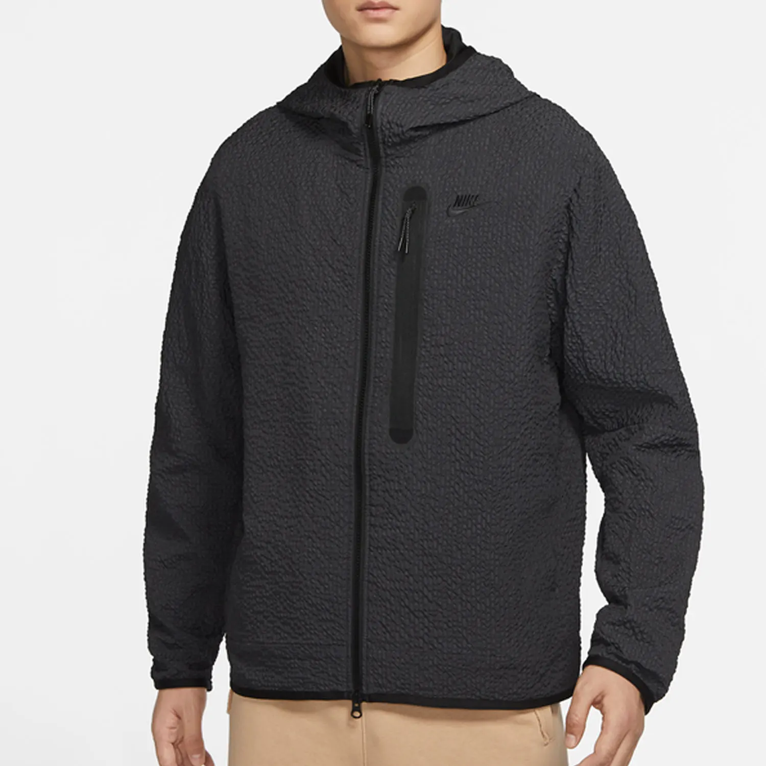 

Оригинальная осенняя новая мужская повседневная свободная спортивная куртка с капюшоном Nike DQ4323-010