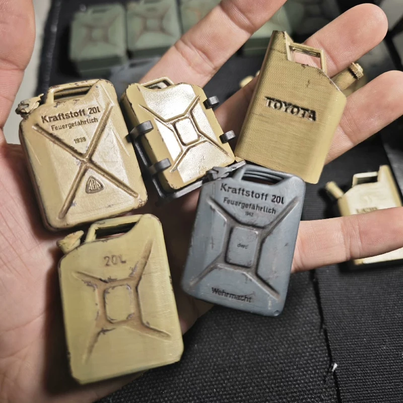 1PCS Emulated Retro การใช้ถังตกแต่งสําหรับ 1/10 1/12 RC Crawler รถ RC4WD D90 D110 AXIAL SCX10 Traxxas TRX4 Defender TF2 อะไหล่