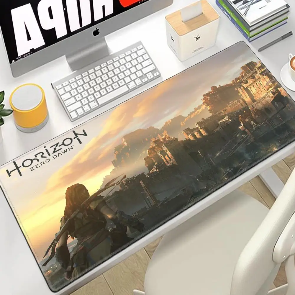 Horizon Zero Dawn Xxl Mouse Pad Pc Gamer Rug Gaming Accessories Mousepad Deskmat Computer Keyboard Table Mat Mausepad Mats Anime