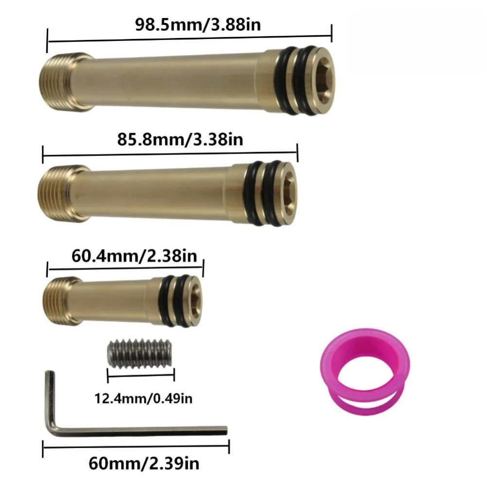 

1247984 1247985 1247986 Extender To Mount The Shower Drop Elbow To The Shower Wall For K-98350 Wall Supply Elbow Brass