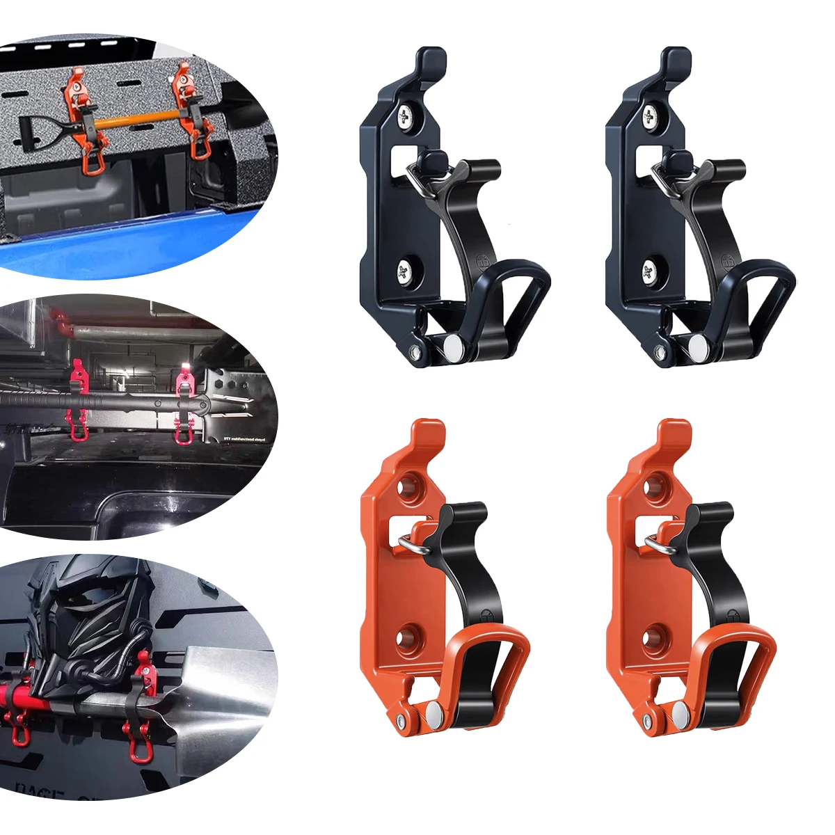 Für Dachträgerhalterungen für Montagewerkzeuge, Ausrüstung, Auto, Offroad, ATV, UTV, LKW, Anhänger, Wohnmobil, Boot, Wohnaccessoires, 3–4 cm Fixateur