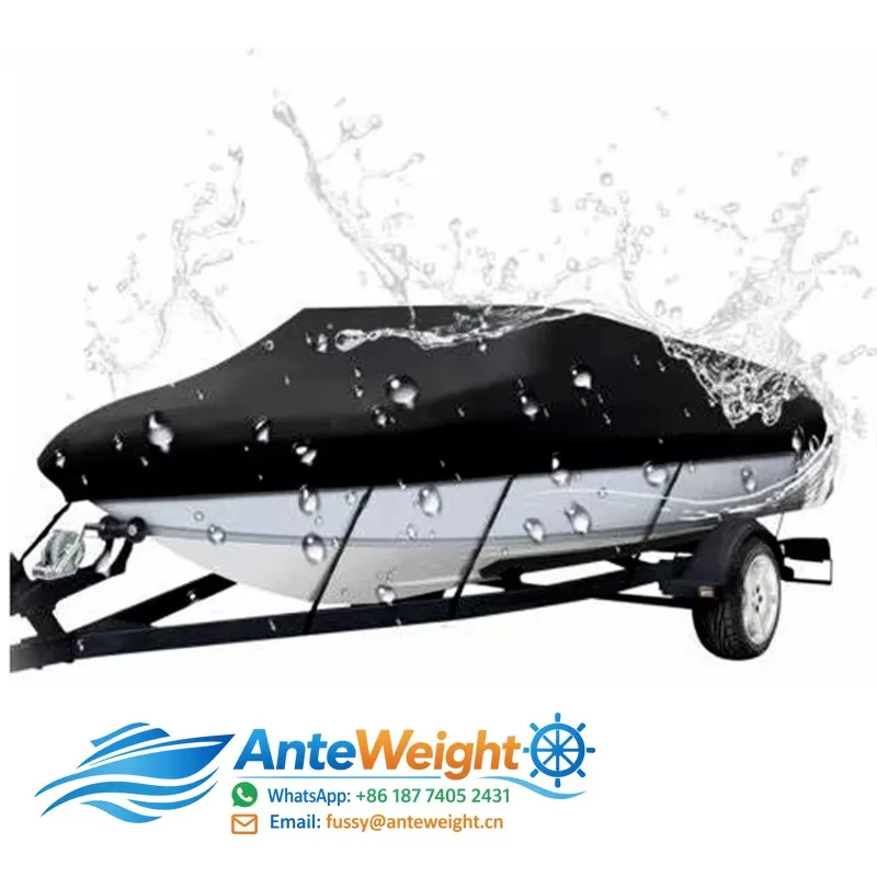 Boat Accessories Lightweight Waterproof Oxford Cloth Boat Cover