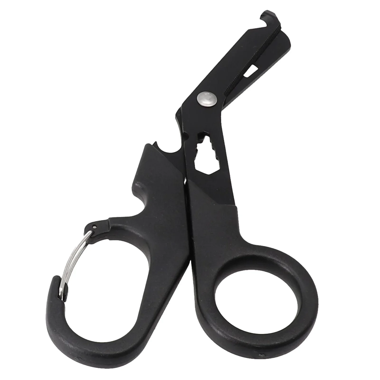 1pc Multifunctional Bandage Scissors E-mergency Rescue Survival Trauma Gauze First Aid Shear For Outdoor Camping Hiking Travel