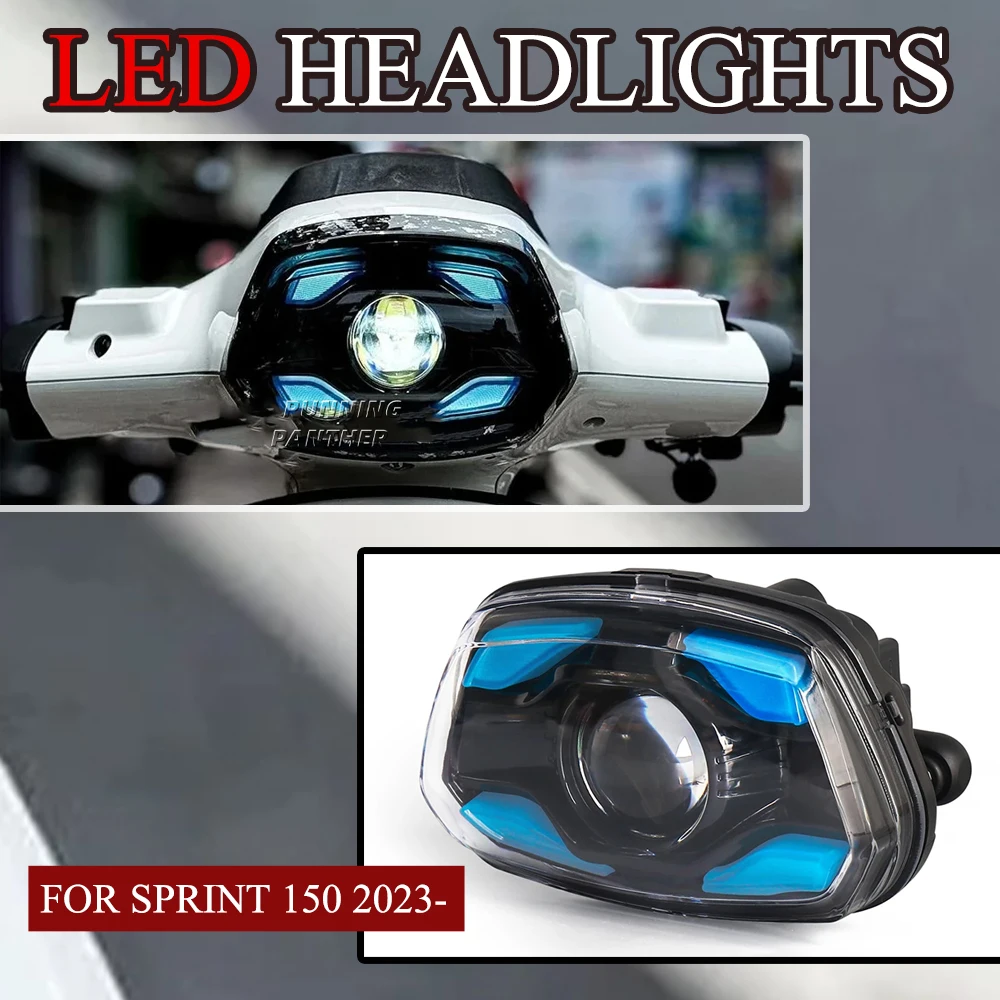 

FOR Sprint 150 Sprint150 SPRINT 2023- ﻿New motorcycle accessories LED headlights ABS plastic plug and play