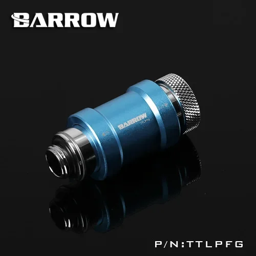 Barrow TTLPFG Flat push type check valve single inner thread part for water cooling computer