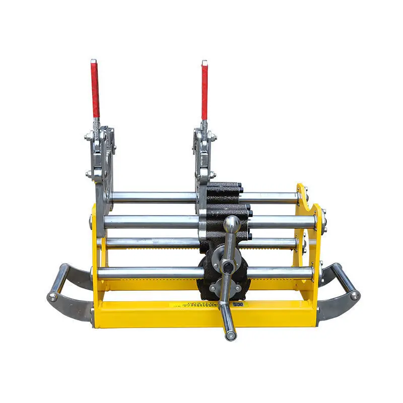 Pipeline automatic welding trolley pipe fittings hdpe pipe siphon same layer drainage docking machine small hot melt pair