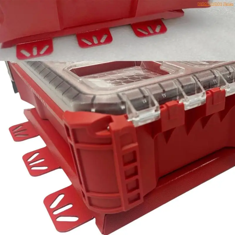 K1AE Packouts Compact Wall Plate Metal Mounting Points Half Width for Packouts Tool