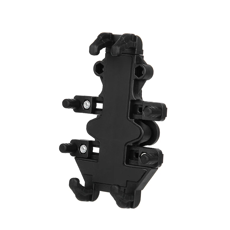 Spring Loaded Quick Grip Vibration Damping Phone Mount Motorcycle Phone Holder Shockproof Bike Bracket for  4.7-7.12