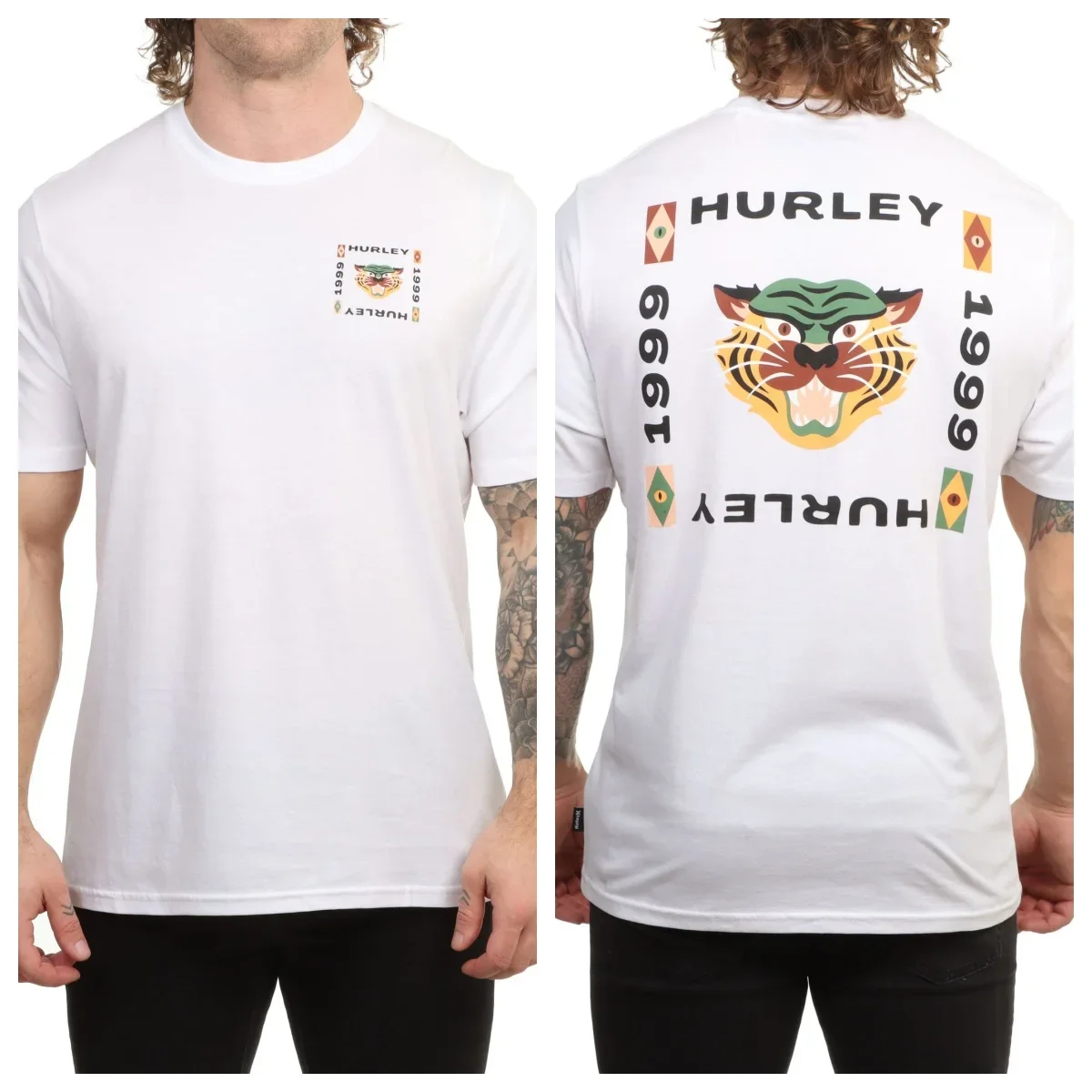 Best Hur Surfing Ley Graphic Cotton T-shirt Unisex Summer Short Sleeve Fashion Brand Tee Luxury Casual Vintage Tees