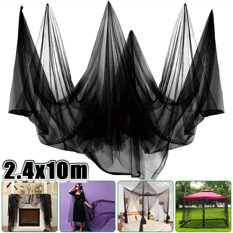 Gazebo Mosquito Netting High-density Breathable Outdoor Bug Screen Multi-purpose Net for Patio Balcony Garden Plant Protection