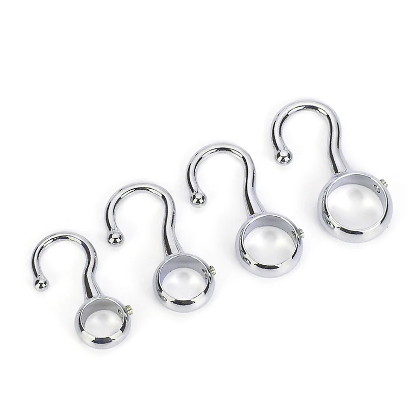 2PCS Stainless Steel S-Shape Hook Round Pipe Hook Tube Rod Hook S Hanger Hook For Kitchen/Bathroom/Airing Clothes