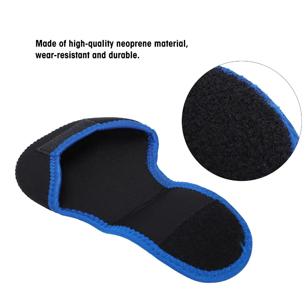 2PCS Neoprene Fishing Reel Bag Anti-Collision Soft Baitcast Reel Cover Breathable Fishing Reel Protective Case