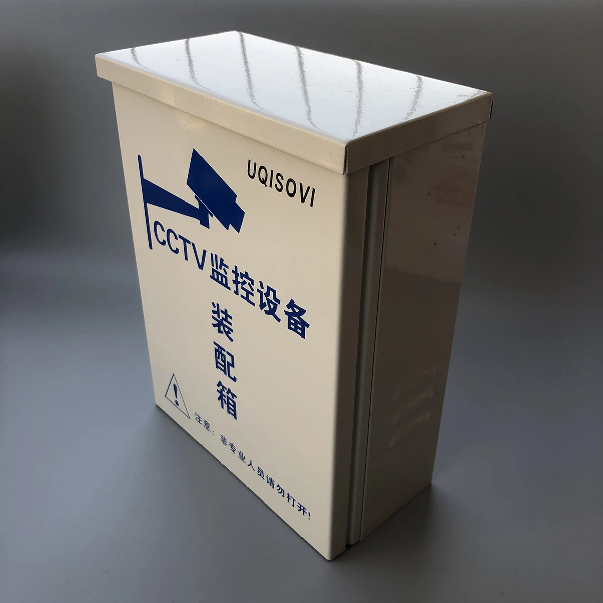 UQISOVI Outdoor Waterproof Power Distributing Boxes for CCTV Surveillance Camera Central Power Supply Iron Rainproof Metal Box
