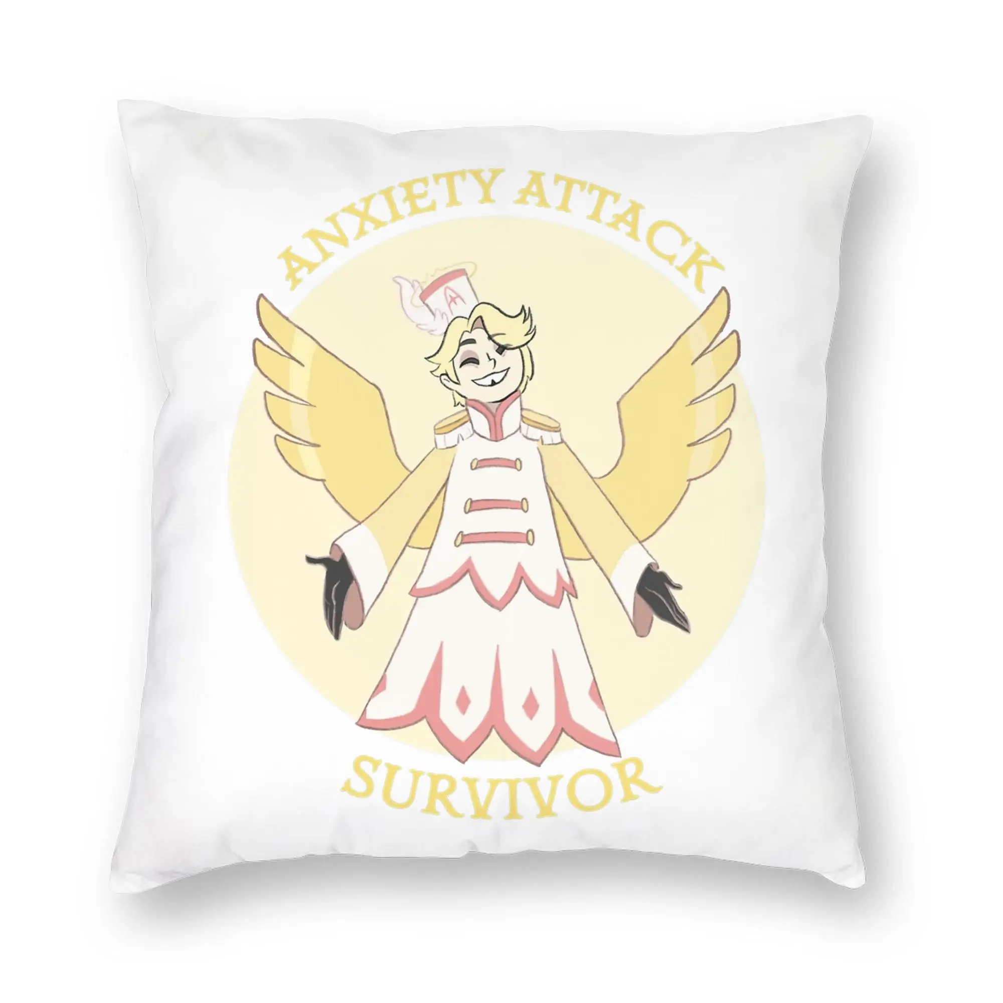 Anxiety Attack Survivor Abel Hazbins Hotels Pillowcase Printing Polyester Cushion Cover Gift  Pillow Case Cover Home Zipper