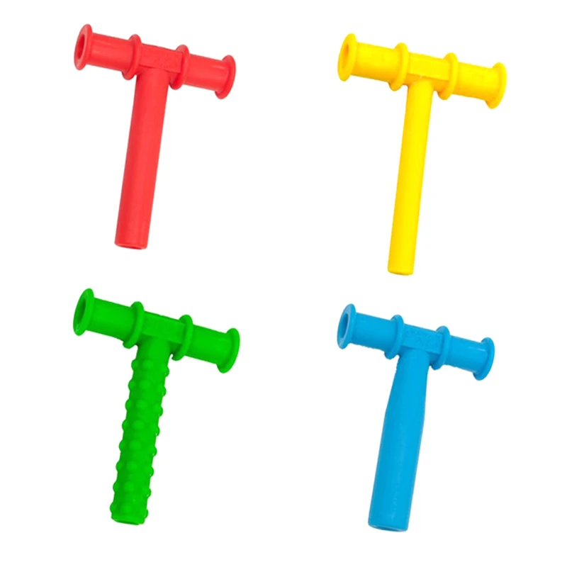 For Autism Sensory Speak Oral Muscle Rehabilitation Training Kid Chewing Tube Speech Therapy Teeth Massager Children Talk Tools