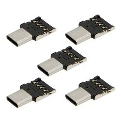 USB Type C to USB 2.0 Adapter USB-C Male OTG USB-A Female Data Connector For Macbook Pro Laptop PC Xiaomi Samsung Type C Devices