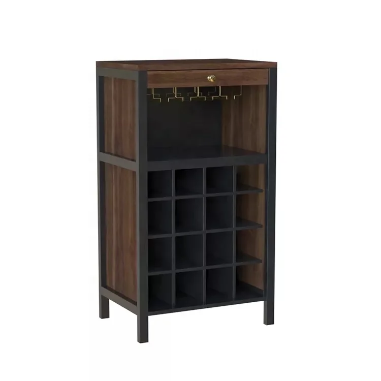 Jinsong European medium density fiberboard wooden side cabinet restaurant wine wine modern cabinet