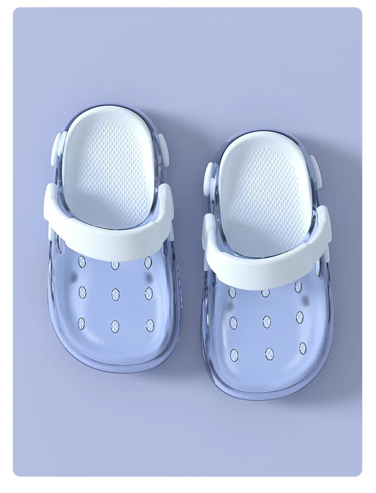 2026 Kinder-Sandalen mit Löchern, weiche, rutschfeste DIY-Design-Lochschuhe für Babys, Strand-Sandalen für Jungen und Mädchen – Detail 10