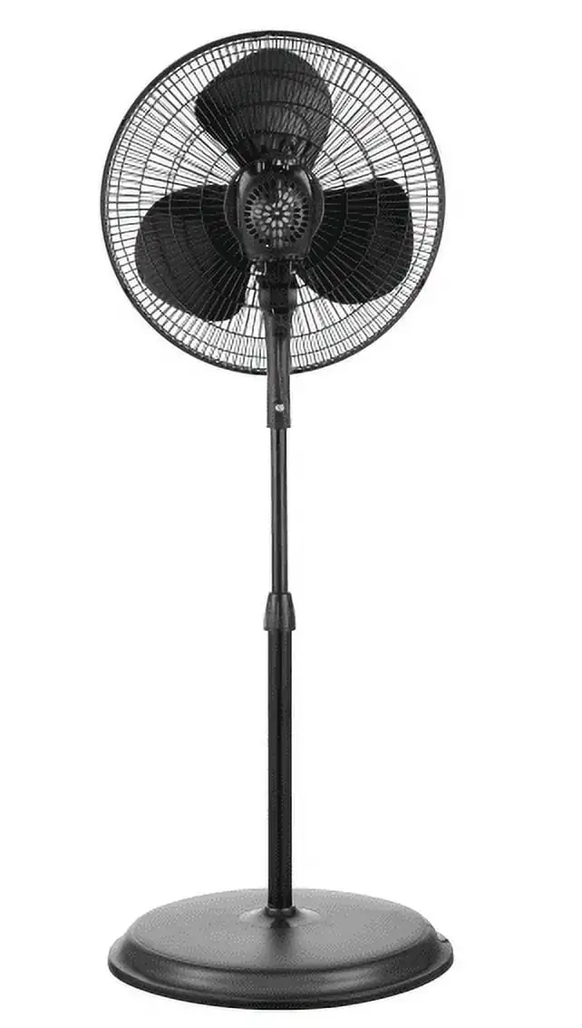 Pelonis 16 "3-Speed Oscillerende Voetstukventilator, FS40-19MB, Nieuw, Zwart