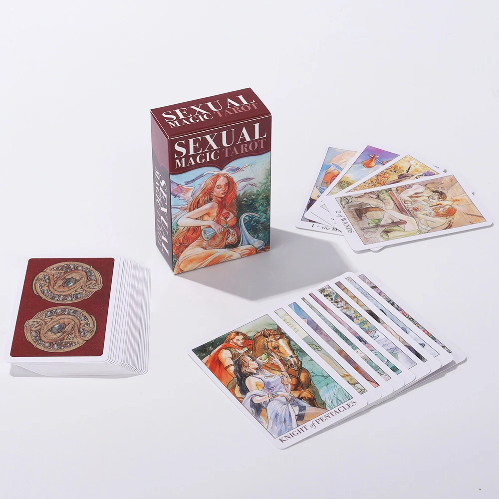 친밀한 관계를 깨우는 데 능력이 있는 사랑의 마법 점술 카드는 커플에게 적합합니다.