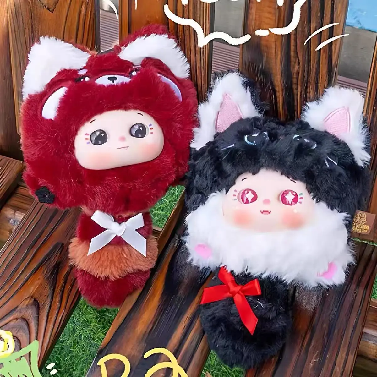 

Три подлинных кошки Baobabu в наличии, я узнаю серию расчесок, слепая коробка, модная расческа, сумка, кулон, подарок