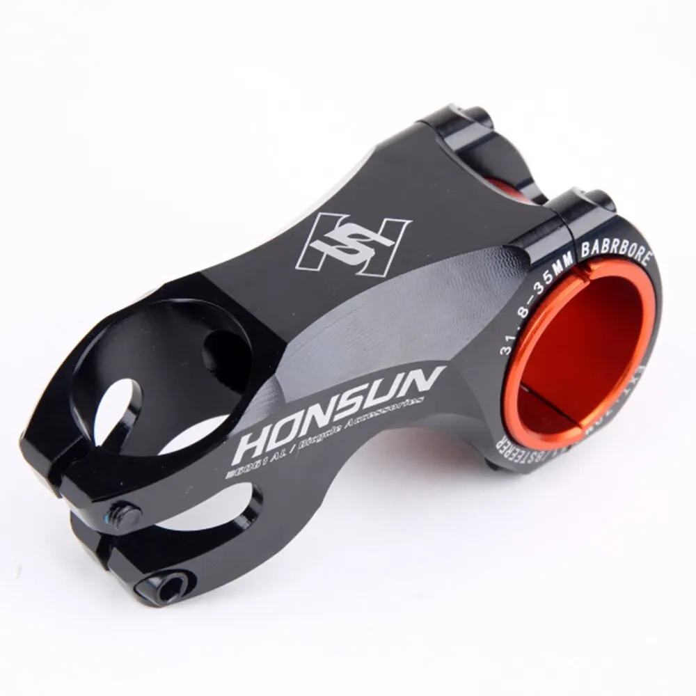 Bicycle Stem Aluminum Alloy -17° 70mm Riser Racing Cycle 35mm / 31.8mm CNC 17 Degree MTB XC Stem