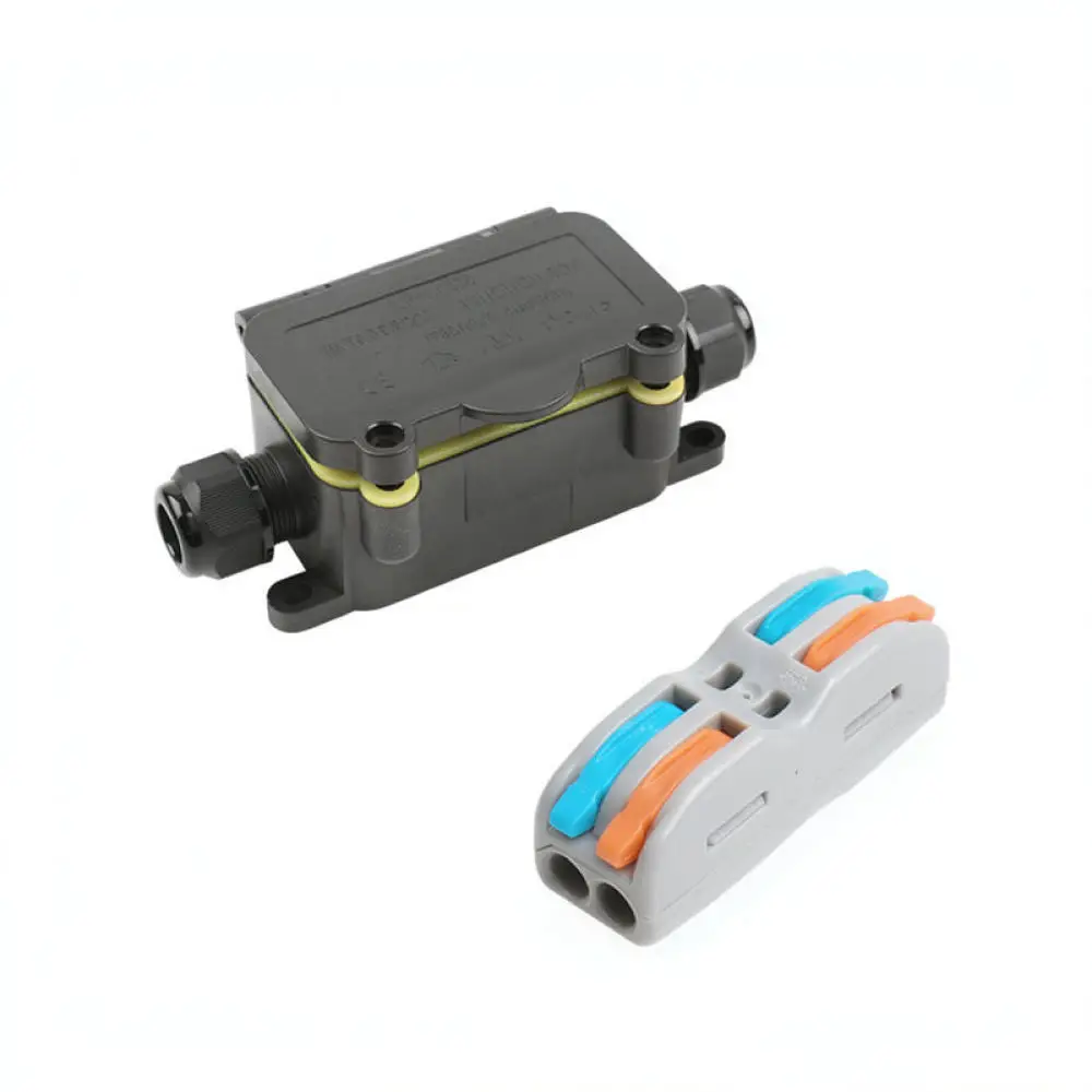 Industrial Junction Connector Terminal Waterproof Outdoor Electrical Cable Fast Adapter Power Coupling Plug Joint Splicing Tool