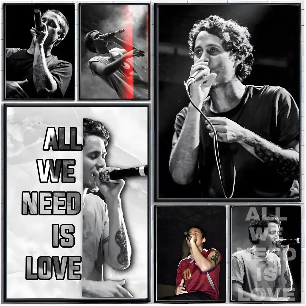 Passionate Musician c‑Canserbero Poster Modern Wall Art Home Decor Living Room Decorative Print Unframed