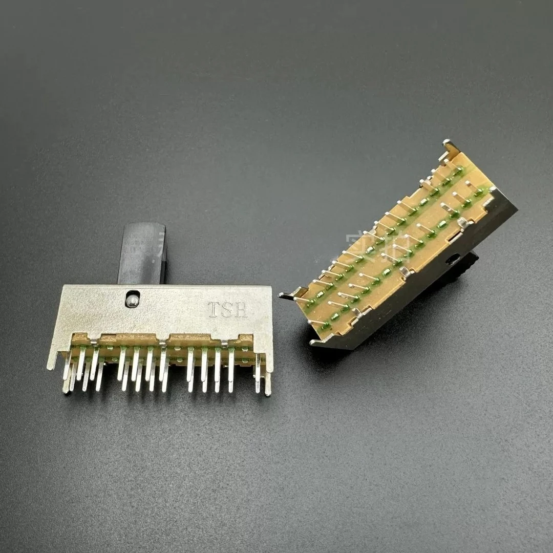 for SS63D01G 14mm 3-Position Slide Switch,24Pin Vertical Audio Button  50pcs