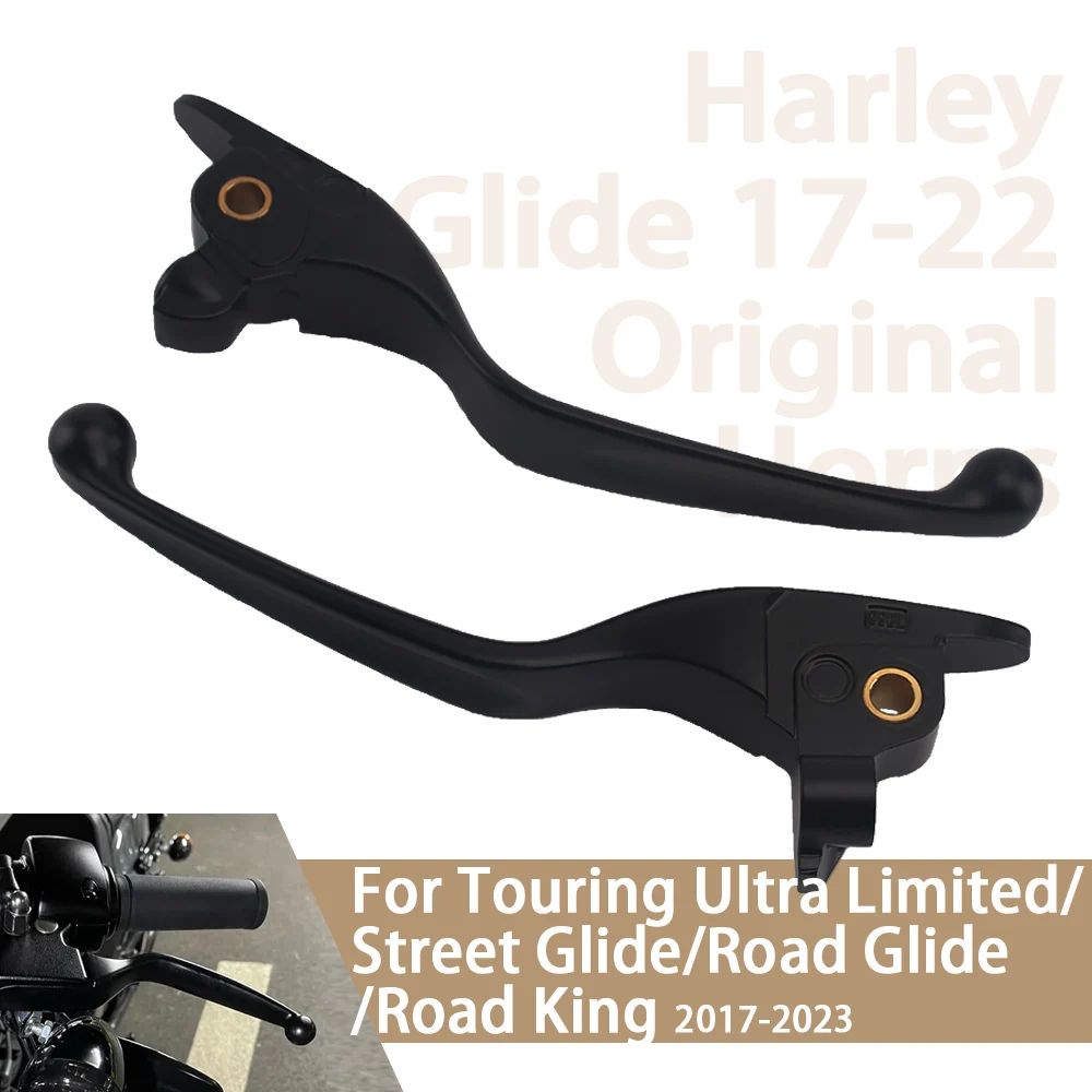 

1 пара мотоциклетных тормозных рычагов сцепления для Harley Touring Road King Street Glide Electra Ultra Classic CVO Limited 2017-2020