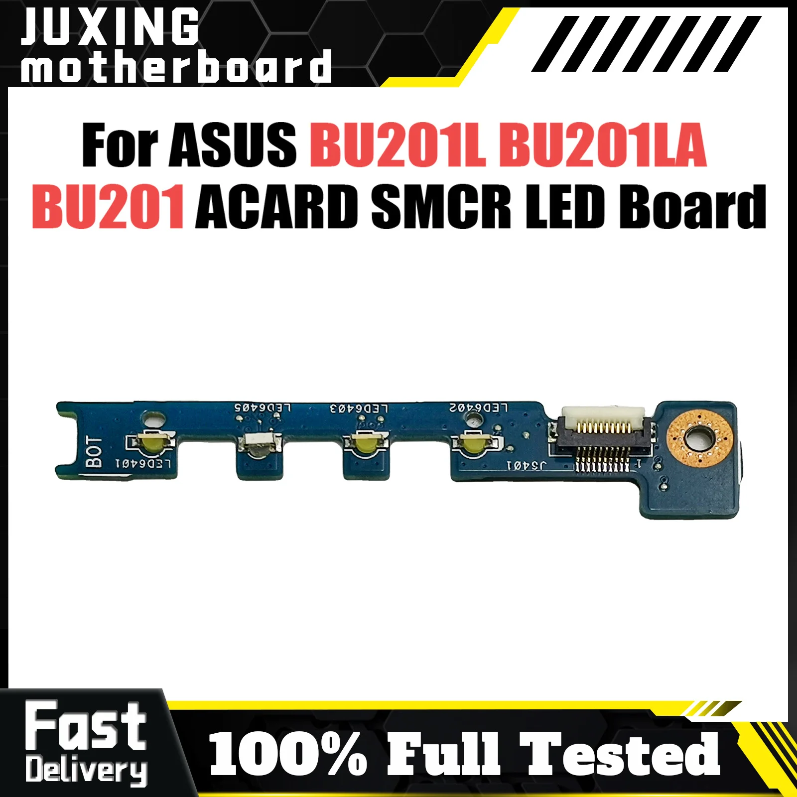 BU201L For ASUS PRO ADVANCED BU201 BU201LA CARD SMCR LED Board 100% Tested Fast Ship