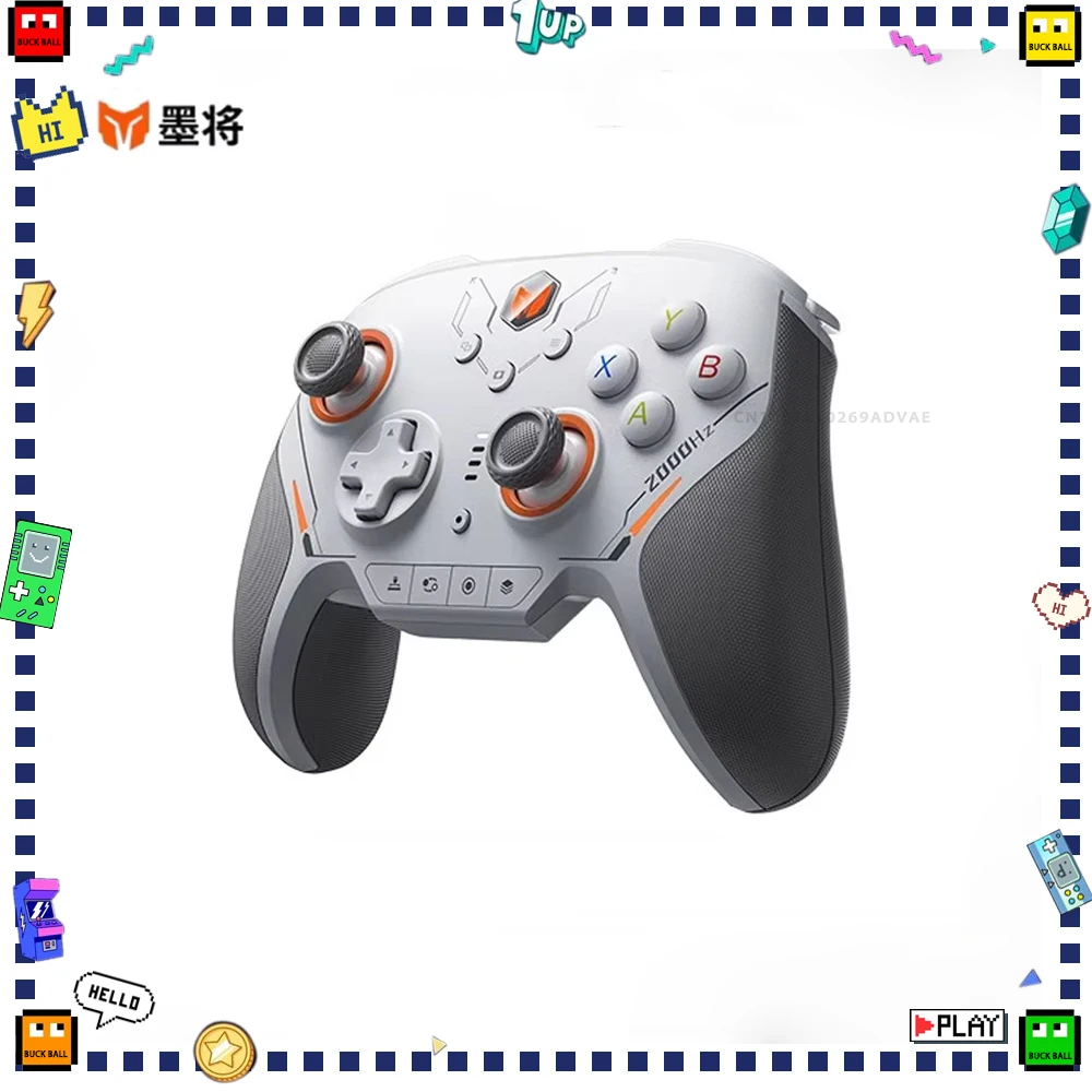 

BIGBIGWON Blitz 2 TMR Gamepads Tri Mode NearLink Wireless 2000HZ Game Controller Customized Gyroscope Gamepad For NS PC Steam