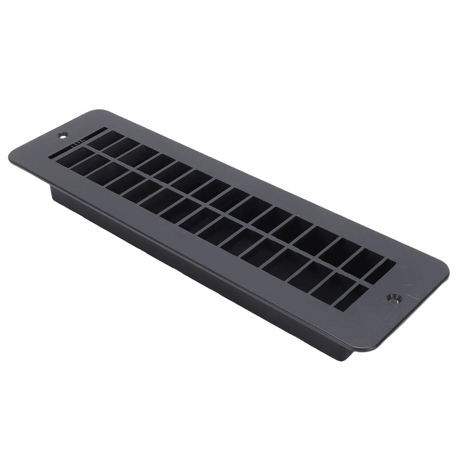 

RV Floor Register Dampered Floor Register RV Plastic Floor Register with Damper Black Adjustable Floor Vent Cover for Motorhome