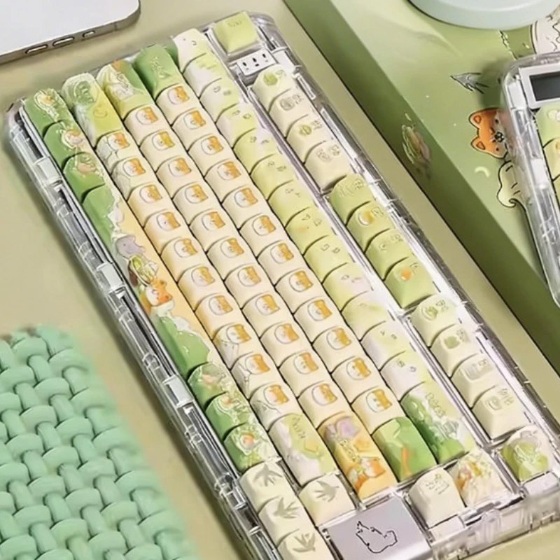 

Набор тематических кейкапов CoolKiller: настраиваемые PBT-кейкапы с сублимационной печатью, профиль CSA, ручная роспись, для механических клавиатур