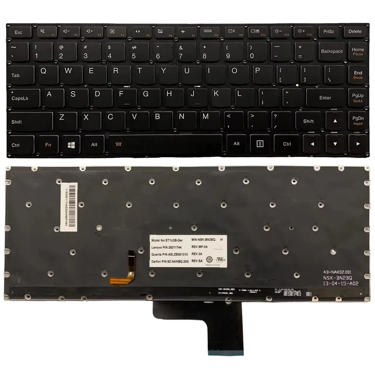 Keyboard for Lenovo ideapad U430 U430P U330 U330P with backlit US Layout