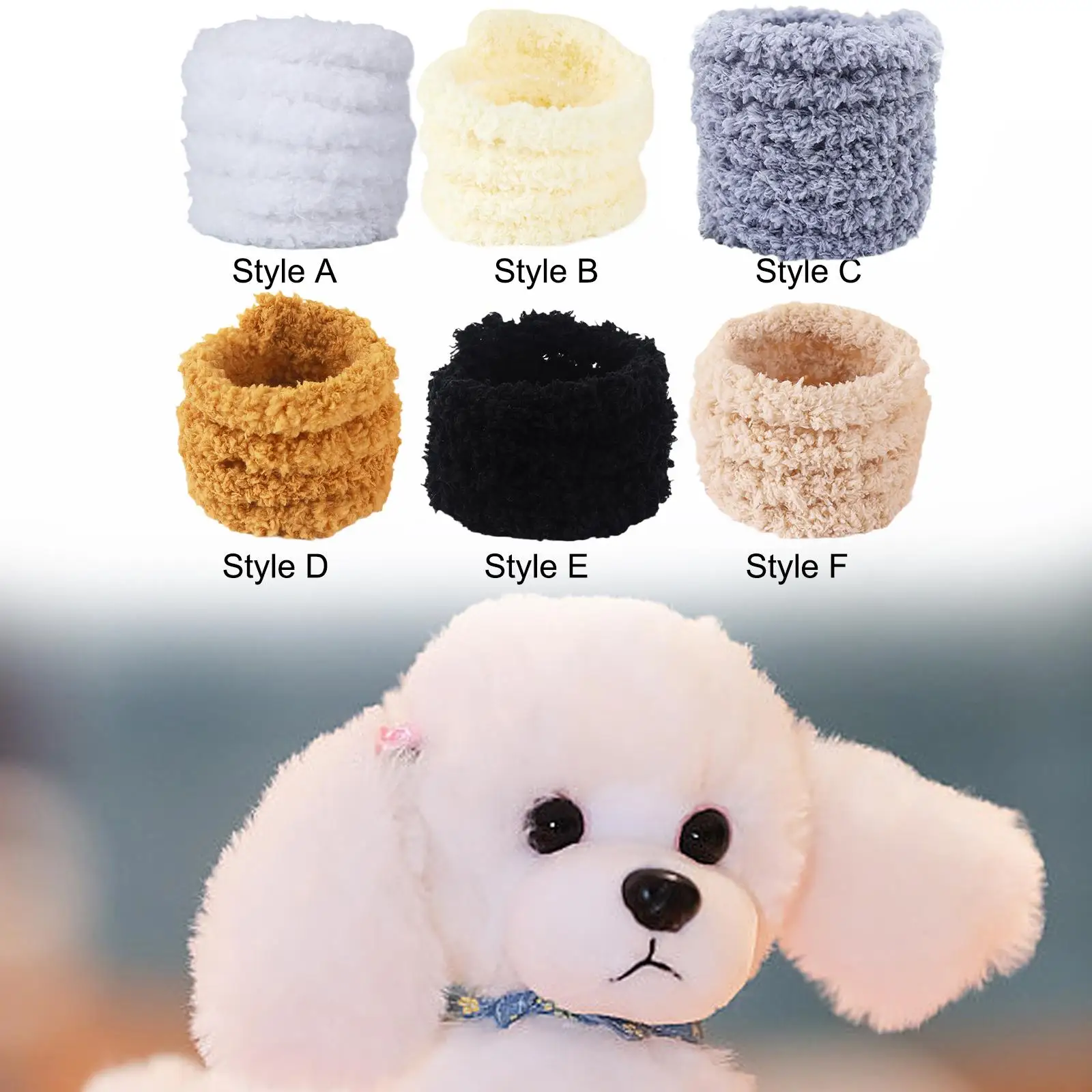 6x Pipe Cleaners Children Educational Toy for Boys Girls Flexible Crafting DIY Chenille Stem for Bouquet Making Decorations