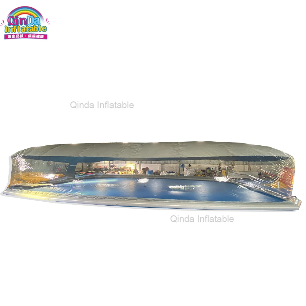 Inflatable Pool China Dome Tent Clear PVC Inflatable Pool Tent With Covered Ceiling