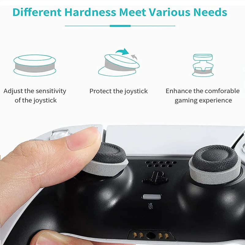 For PS5 Precision Rings Thumbstick Adjustment Analog Stick Aim Assist Motion for Switch Pro for PS4 for XBox One Controller