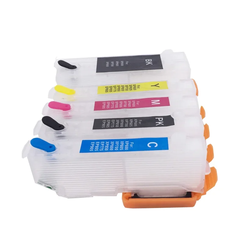 5 kleuren T33XL T3351 T3361-T3364 Refill Inktcartridge Met ARC Chip voor Epson XP-530 XP-900 XP-830 XP-645 XP-630 XP-540 Printer