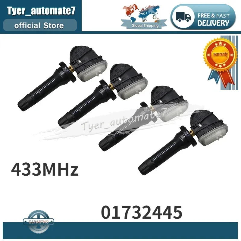 

TPMS 433MHZ Tire Pressure Monitoring Sensor 01732445 For Geely Atlas Binray Tugella Boyue Xingyue Haval F5 H4 GreatWall P8 VV5