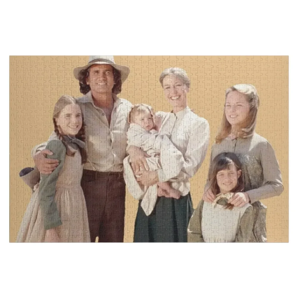 

Ingalls family, little house on the prairie Jigsaw Puzzle Personalize Wood Photo Personalized Customized Gifts For Kids Puzzle